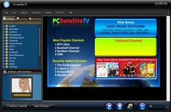 Satellite TV from PC