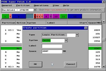 Obraz 1 dla Super Fdisk