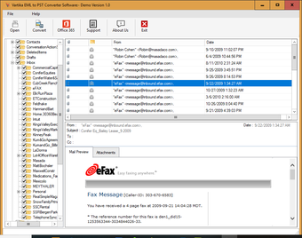 Image 0 pour Vartika EML to PST Conver…