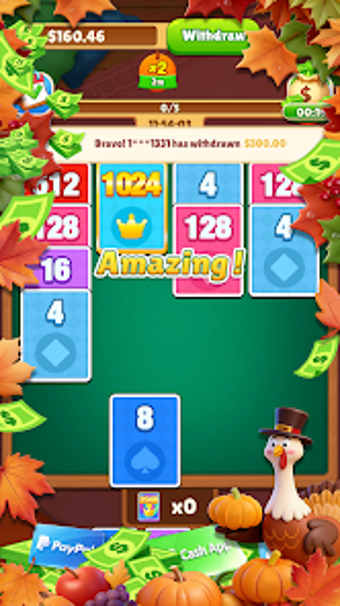 Bild 0 für Golden 2048 - Card Merge