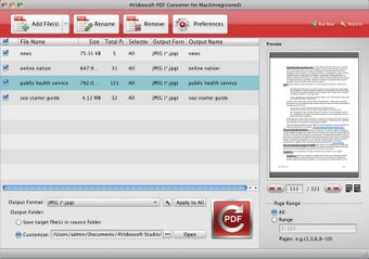 4Videosoft PDF Converter