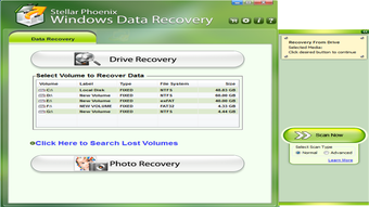 Stellar Phoenix Windows Data Recovery-Free edition