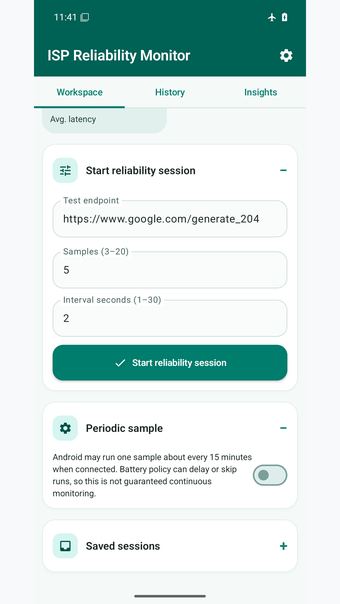 Bild 0 für ISP Reliability Monitor