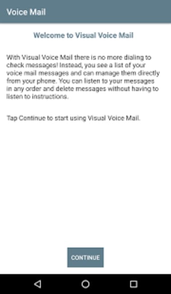Verizon Visual Voice Mail