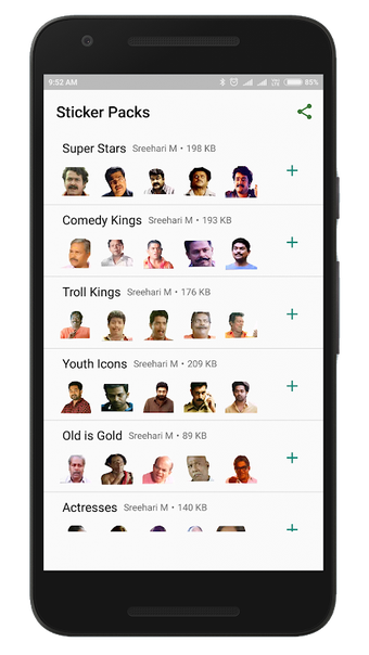 Image 0 for Malayalam Stickers