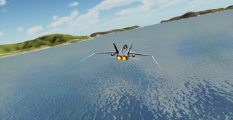 Image 1 pour F18 Airplane Simulator 3D