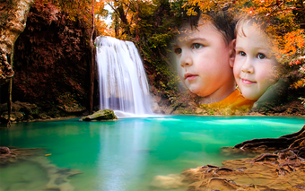Image 0 for Waterfall Photo Frames