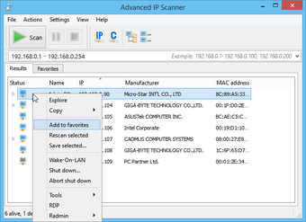 Advanced IP Scanner