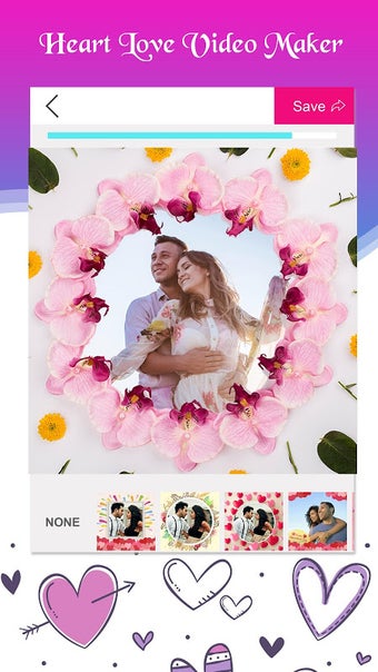 Love Heart Photo Video Maker for Android - Free App Download