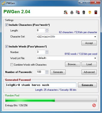 PWGen for Windows