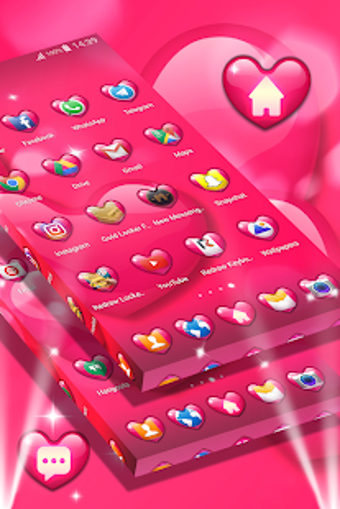 Obraz 4 dla Love Theme Launcher