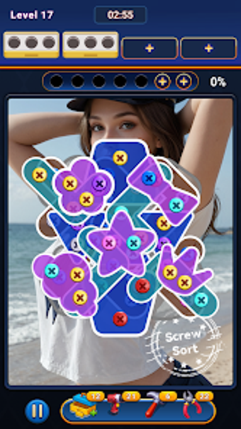 Bild 0 für Screw Sort: Beauty Puzzle