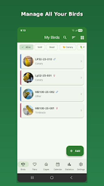 mBirdBreeder: Aviary Mana…の画像0