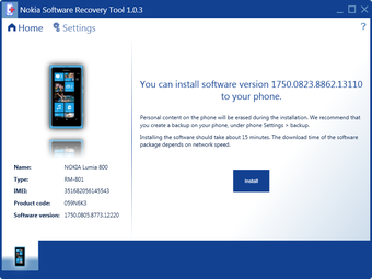 Obraz 5 dla Nokia Software Recovery T…