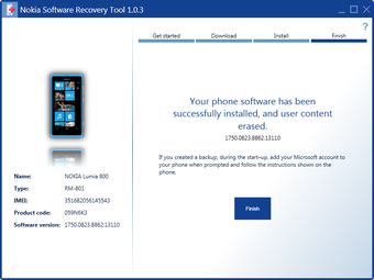 Bild 7 für Nokia Software Recovery T…
