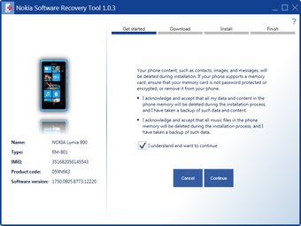 Obraz 7 dla Nokia Software Recovery T…