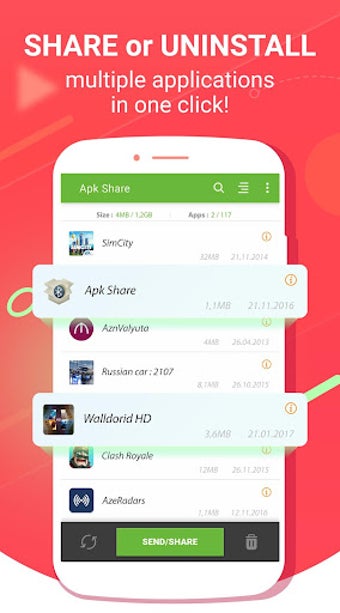 Obraz 0 dla Apk Share / App Send Blue…