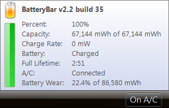 Immagine 1 per BatteryBar