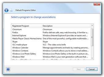 Immagine 0 per Default Programs Editor