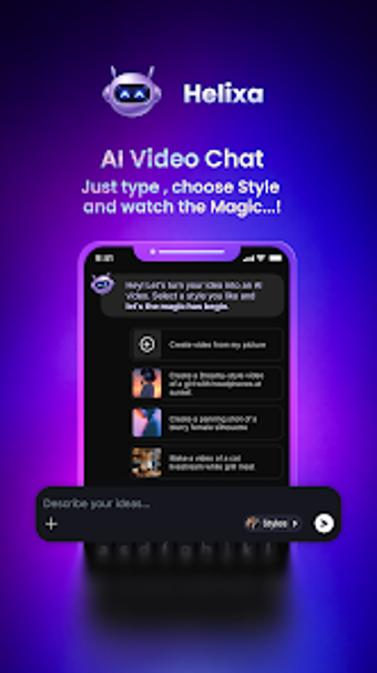 Obraz 0 dla Helixa - AI Video  AI Cha…