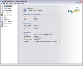 MySQL Administrator的第3张图片