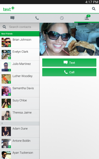 Imagen 4 para textPlus Free Text + Call…
