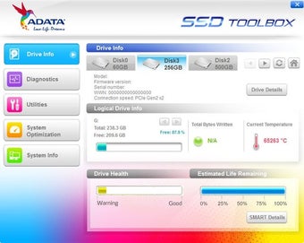 Bild 0 für ADATA SSD ToolBox