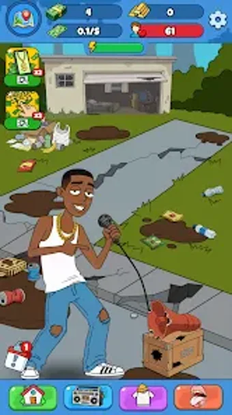 Obraz 0 dla Rap Star:Idle Clicker