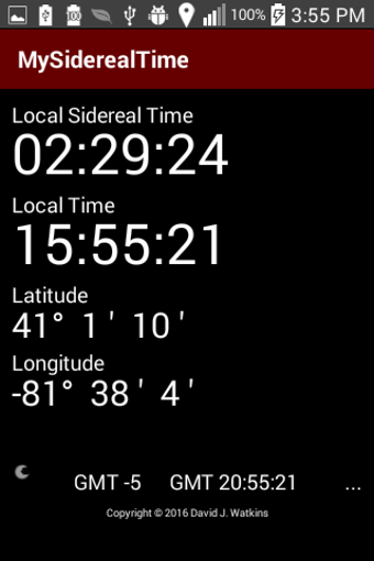 Image 0 pour MySiderealTime