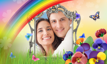 Rainbow Photo Frames