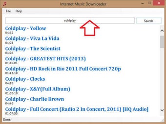 Internet Music Downloader