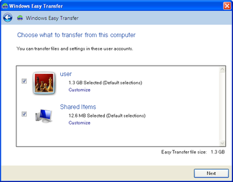 Imagen 4 para Windows 7 Easy Transfer