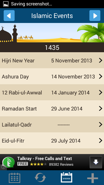 Image 4 pour Islamic Hijri Calendar 20…