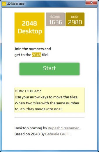 2048 Desktop的第0张图片