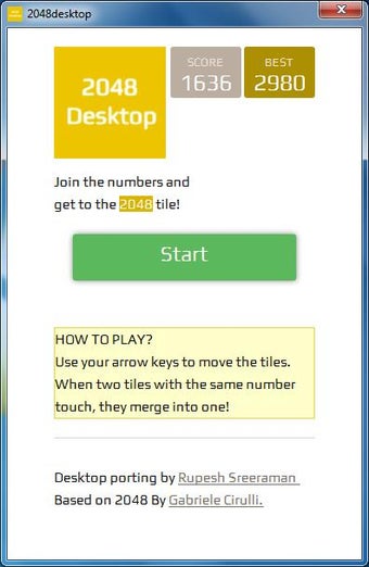 2048 Desktop