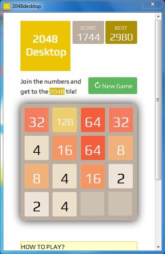 2048 Desktop的第1张图片