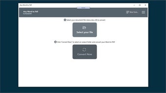 Any Word to PDF: convert …的第0张图片