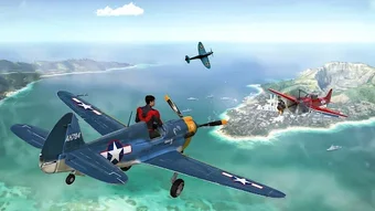 Bild 0 für Superhero Jet Fighter Gam…