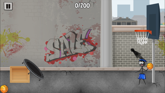 Immagine 0 per Stickman Trick Shot Baske…