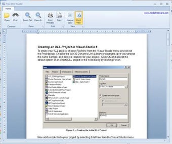 Image 0 for Free DOC Reader