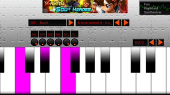 Fun Keyboard Piano Synthesizer