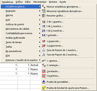 Image 1 for Minitab