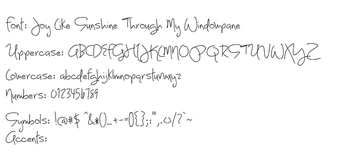 Image 0 pour Joy Like Sunshine Through…