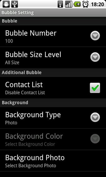 Bild 0 für Bubble Live Wallpaper