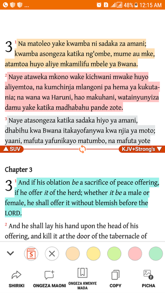 Immagine 1 per Biblia Takatifu Swahili B…