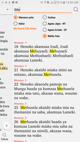 Immagine 7 per Biblia Takatifu Swahili B…