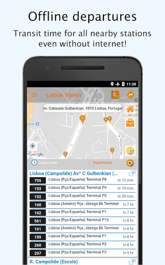 Lisbon Transit Carris Offline