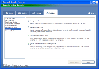 Microsoft Security Essentials Vista