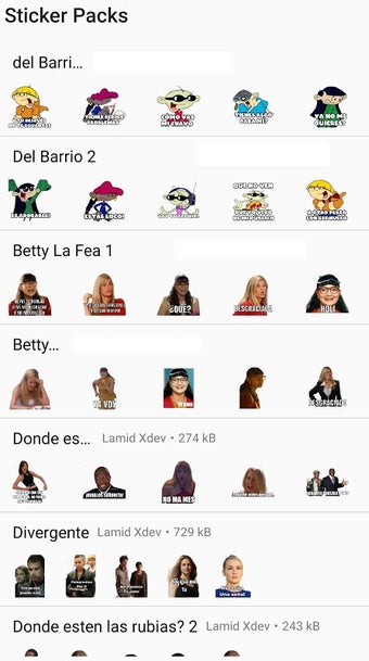 Stickers Yo soy Betty la Fea Para WhatsApp