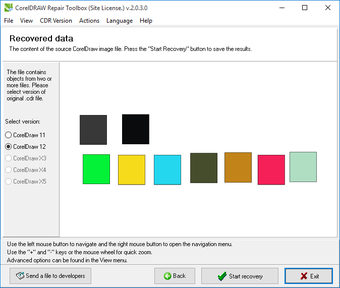 CorelDRAW Repair Toolbox